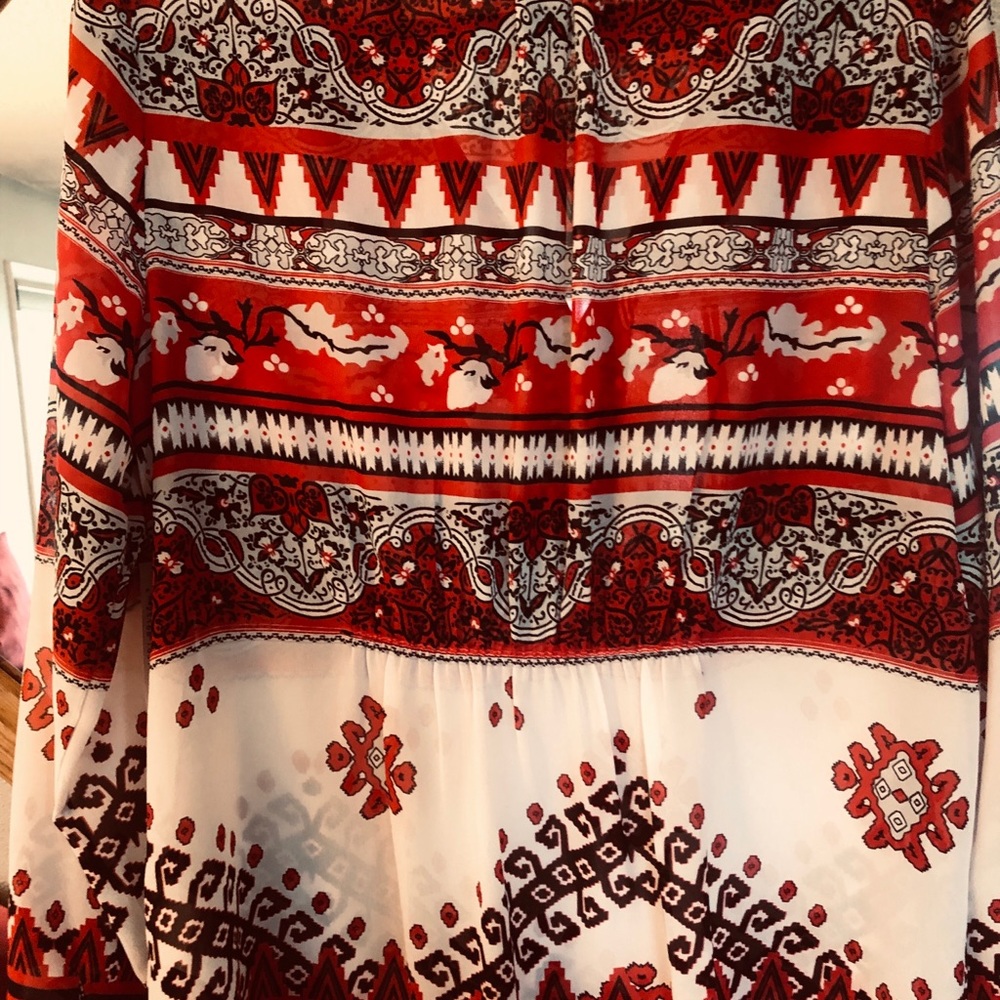 Tribal light weight long sleeve shirt size L